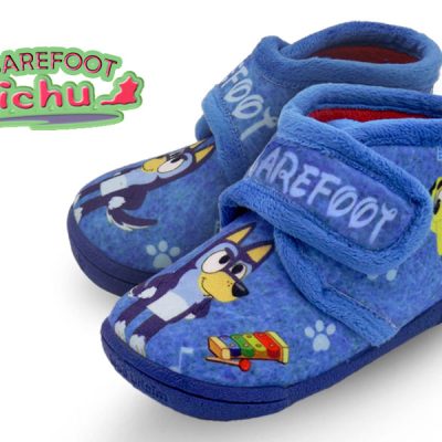 2643 Guau Celeste Zapatilla de casa respetuosa