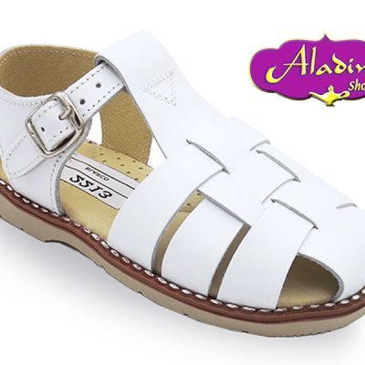 sandalia en piel