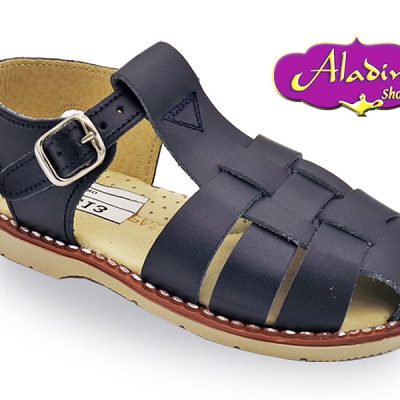 sandalia en piel