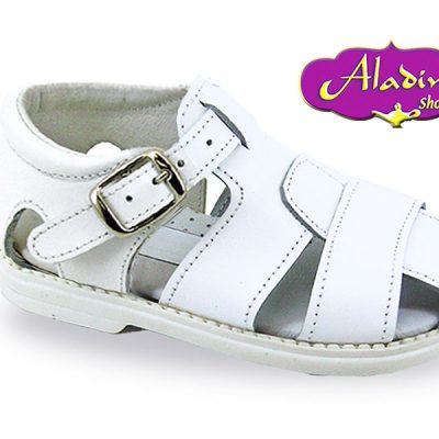 sandalia en piel