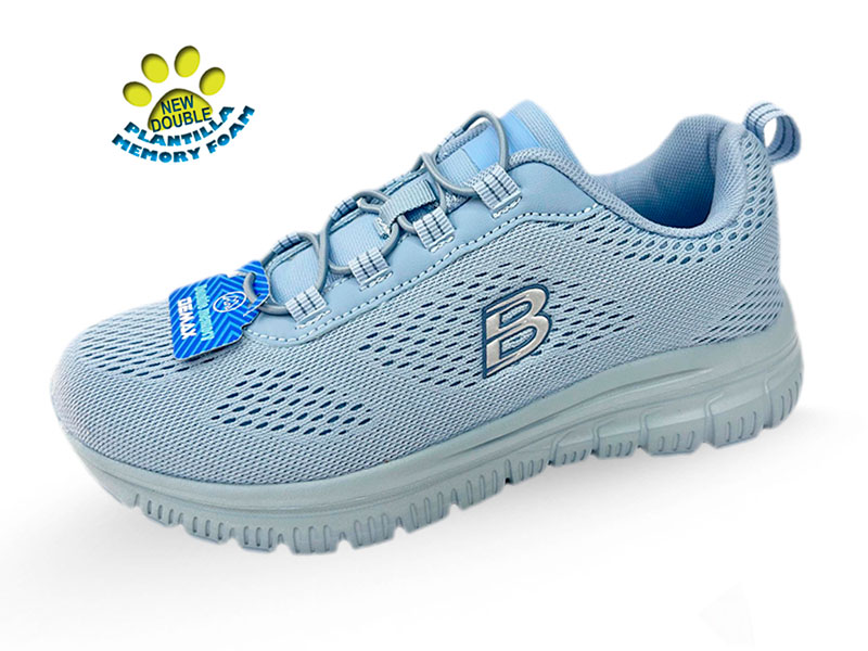 zapatilla con elásticos