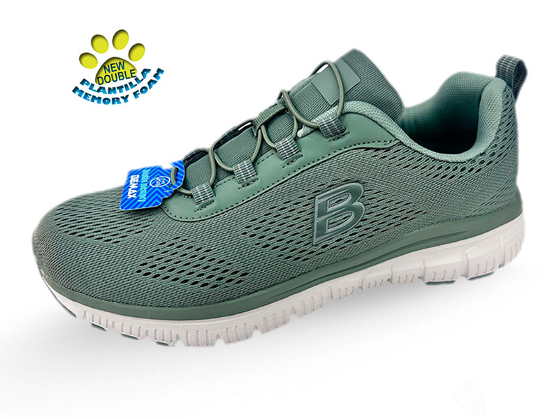zapatilla con elásticos