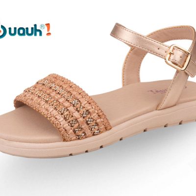 sandalia trenza